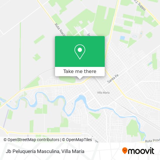 Jb Peluquería Masculina map