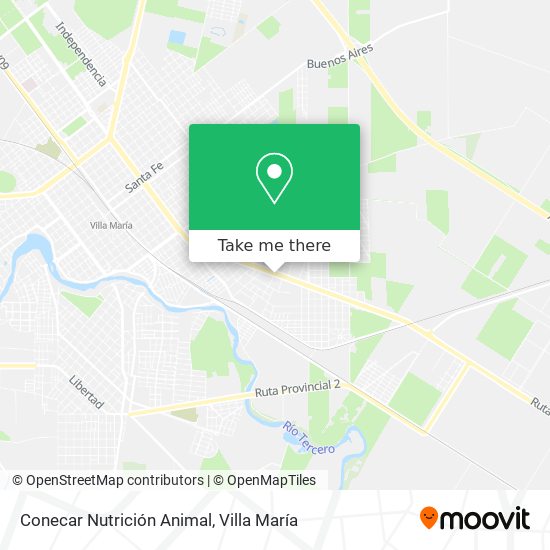 Conecar Nutrición Animal map