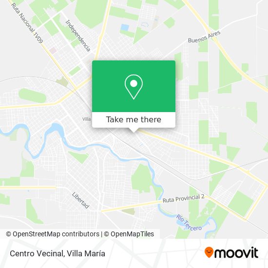 Mapa de Centro Vecinal