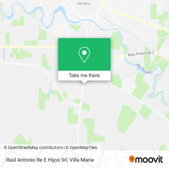 Raúl Antonio Re E Hijos Srl map