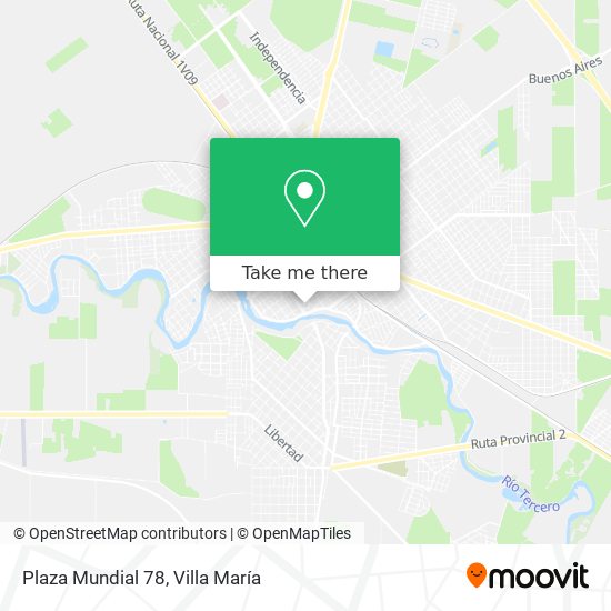 Plaza Mundial 78 map