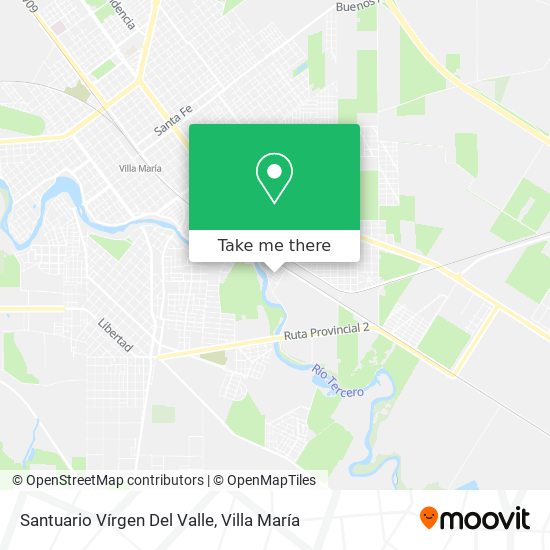 Santuario Vírgen Del Valle map