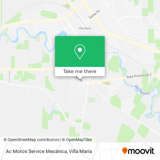 Mapa de Ac Motos Service Mecánica