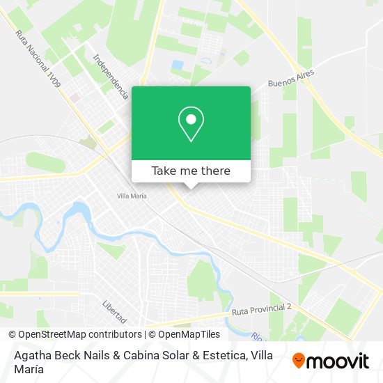 Agatha Beck Nails & Cabina Solar & Estetica map