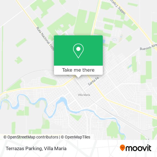 Mapa de Terrazas Parking
