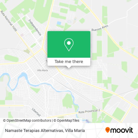 Namaste Terapias Alternativas map