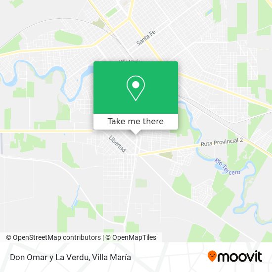 Don Omar y La Verdu map