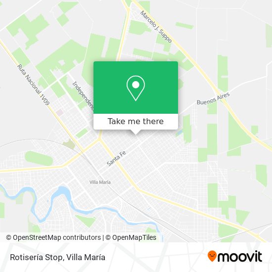 Rotisería Stop map