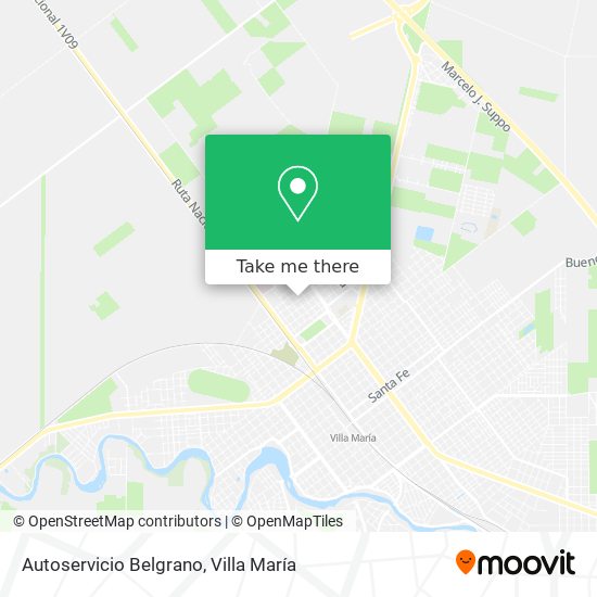 Autoservicio Belgrano map