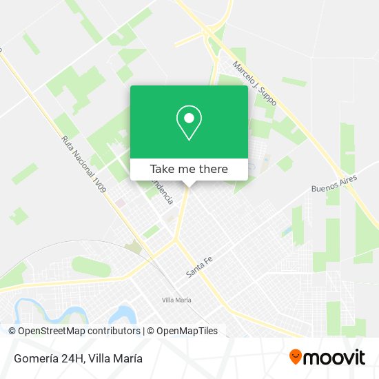 Gomería 24H map