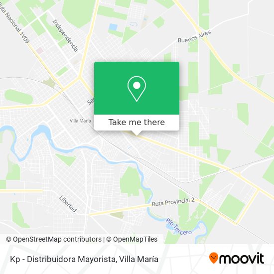 Kp - Distribuidora Mayorista map