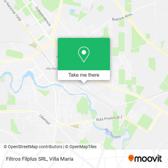 Filtros Filplus SRL map