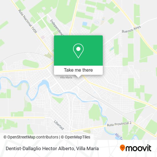 Mapa de Dentist-Dallaglio Hector Alberto