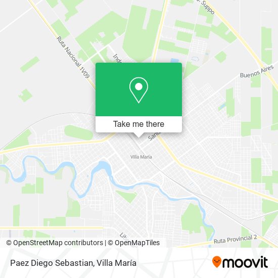 Paez Diego Sebastian map