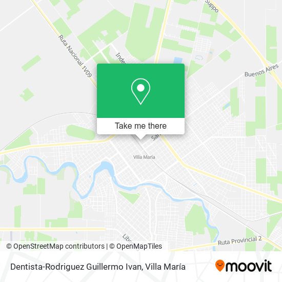 Dentista-Rodriguez Guillermo Ivan map