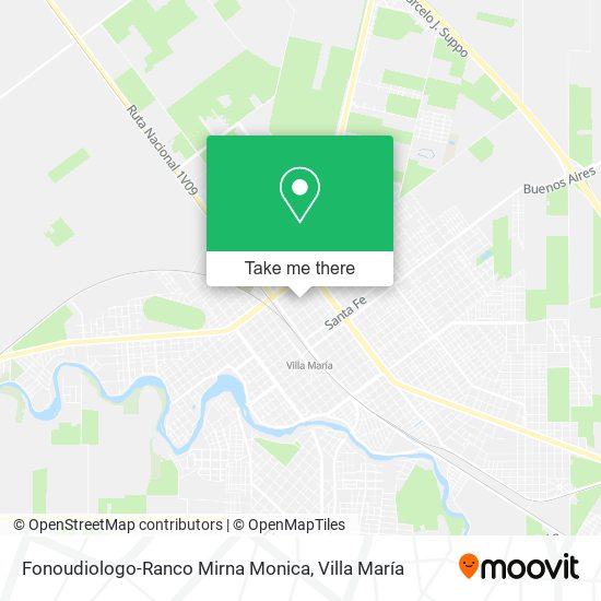 Fonoudiologo-Ranco Mirna Monica map