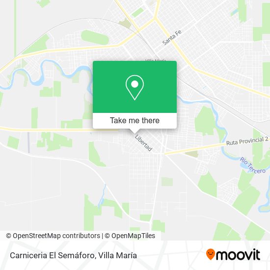 Carniceria El Semáforo map