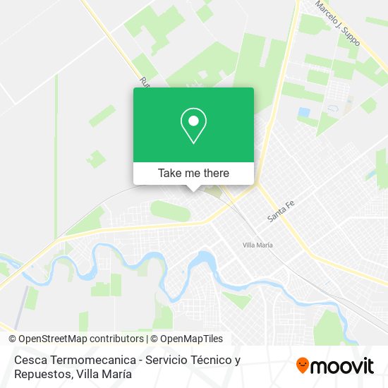 Cesca Termomecanica - Servicio Técnico y Repuestos map