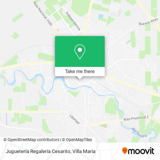 Juguetería Regalería Cesarito map
