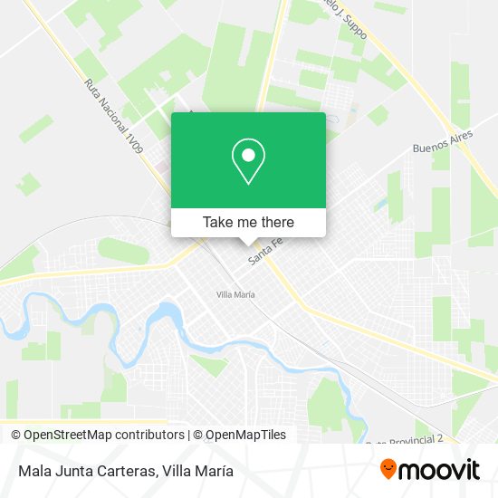 Mala Junta Carteras map