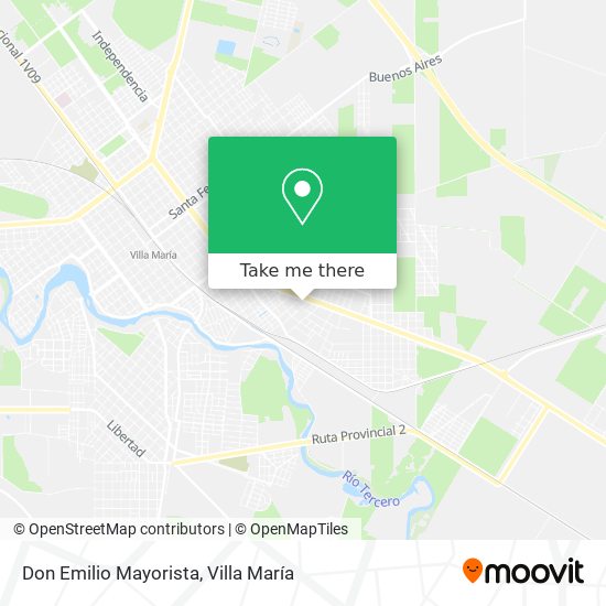 Mapa de Don Emilio Mayorista