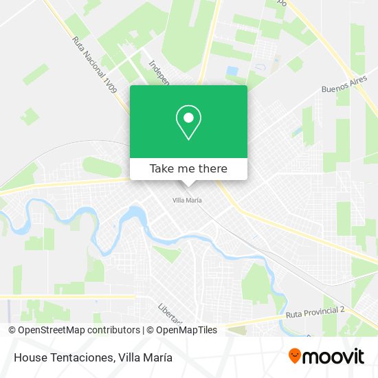 House Tentaciones map