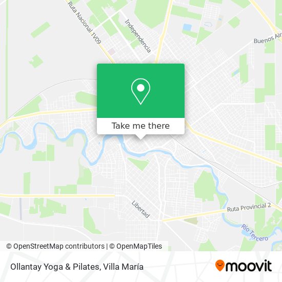 Mapa de Ollantay Yoga & Pilates