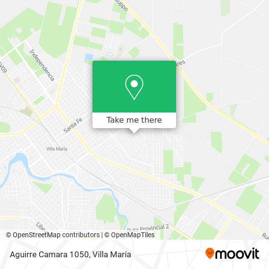 Aguirre Camara 1050 map