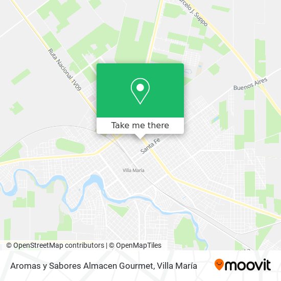 Aromas y Sabores Almacen Gourmet map