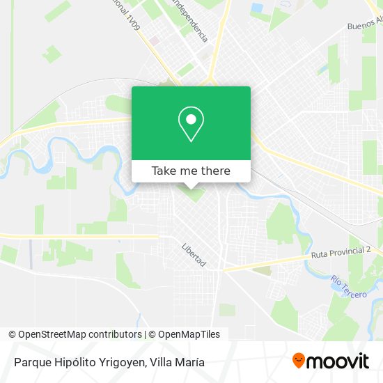 Parque Hipólito Yrigoyen map