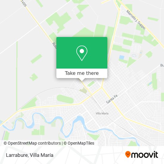 Mapa de Larrabure