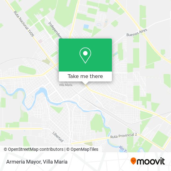 Mapa de Armería Mayor