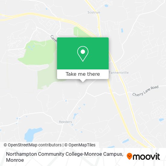 University Of Northampton Campus Map How To Get To Northampton Community College-Monroe Campus In Monroe County  By Bus?