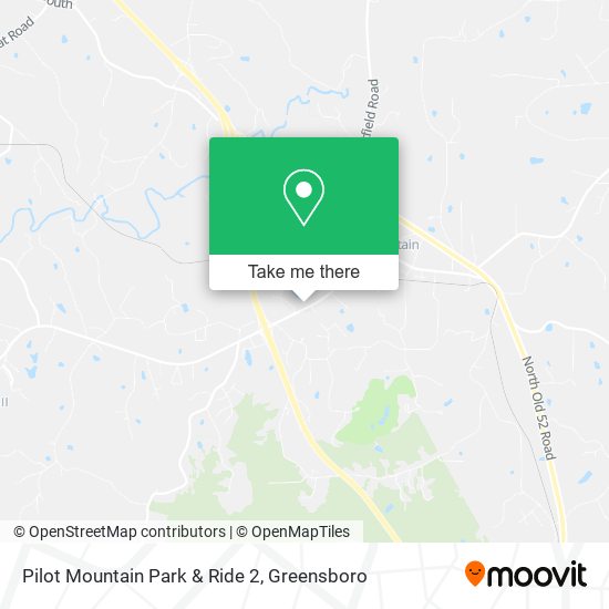 Pilot Mountain Park & Ride 2 map