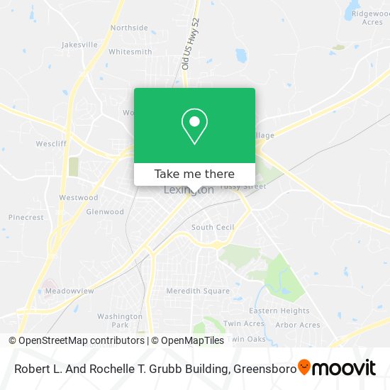 Robert L. And Rochelle T. Grubb Building map