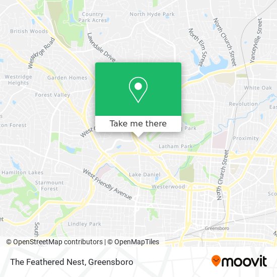 The Feathered Nest map