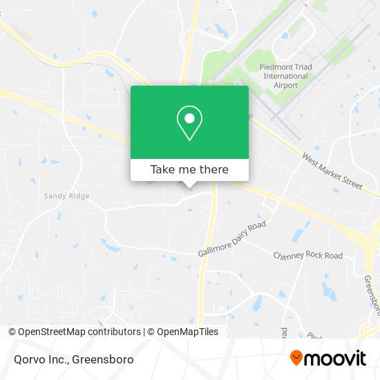 Qorvo Inc. map