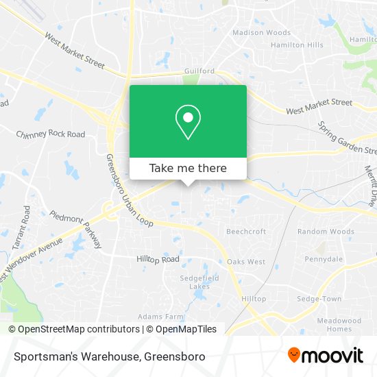 Sportsman's Warehouse map