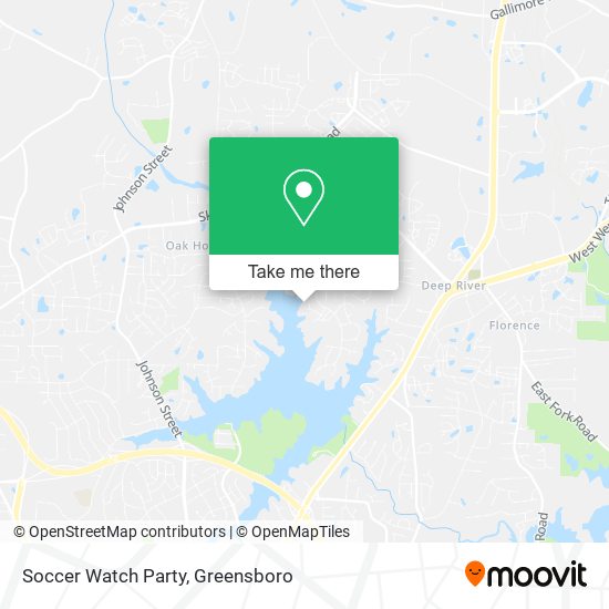 Mapa de Soccer Watch Party