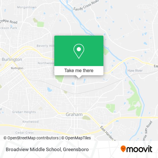 Broadview Middle School map
