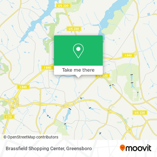 Brassfield Shopping Center map