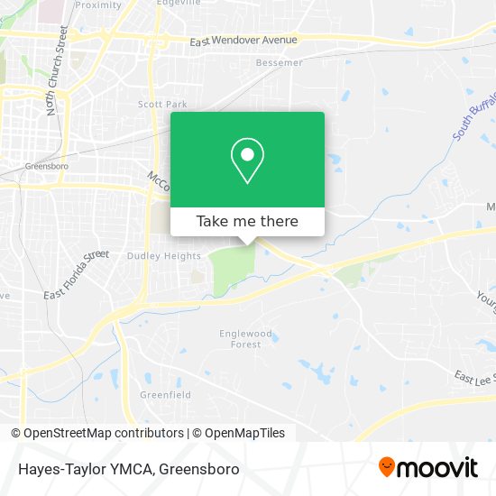 Mapa de Hayes-Taylor YMCA