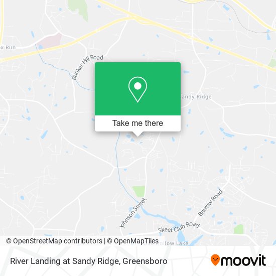 Mapa de River Landing at Sandy Ridge