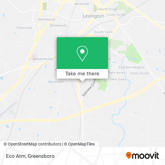 Eco Atm map