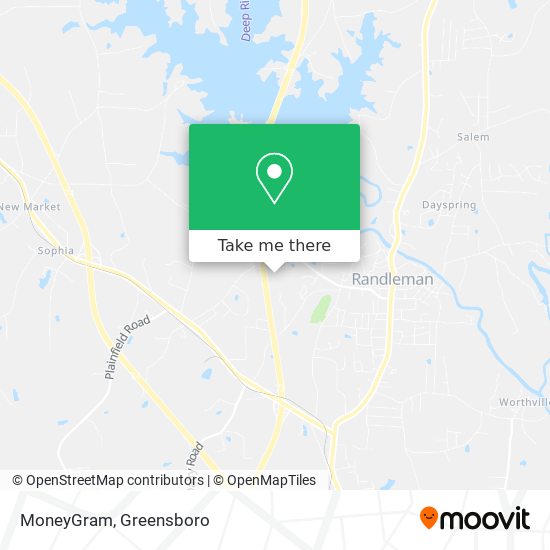 MoneyGram map