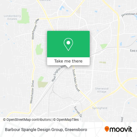 Barbour Spangle Design Group map