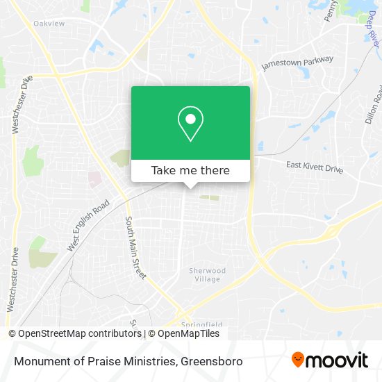 Monument of Praise Ministries map