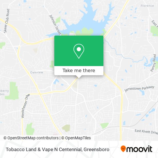 Mapa de Tobacco Land & Vape N Centennial