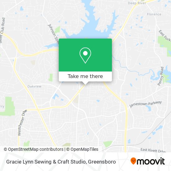 Gracie Lynn Sewing & Craft Studio map