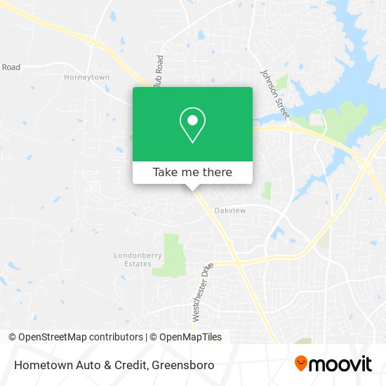 Mapa de Hometown Auto & Credit